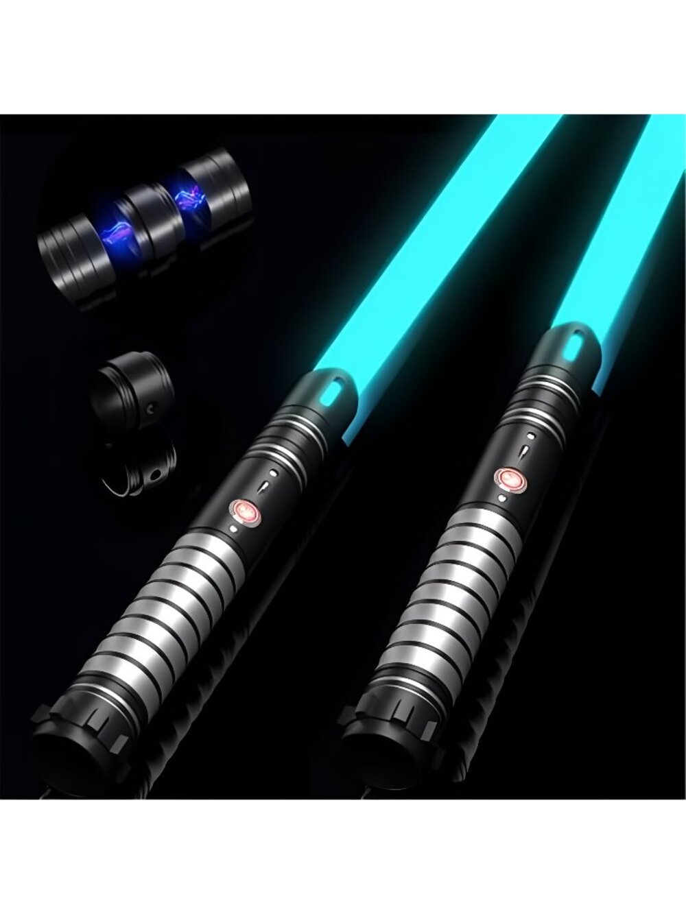 2-in-1 Detachable Lightsaber Toy - 20 Colors, 4 Modes & Sounds, Type-C